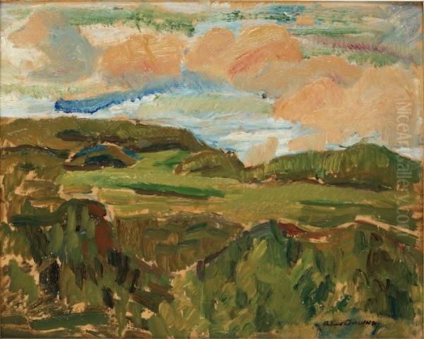 Landscape Oil Painting by Helmer Osslund