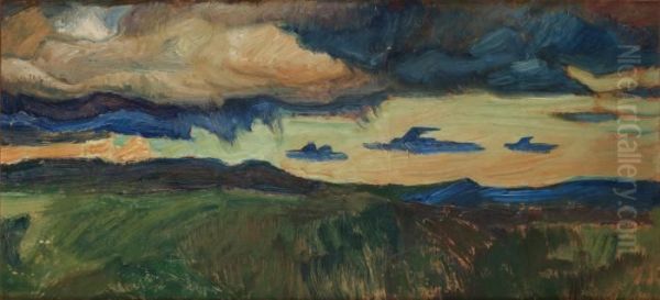 Landscape Oil Painting by Helmer Osslund