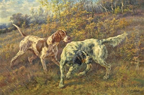 On The Scent Oil Painting by Edmund Henry Osthaus