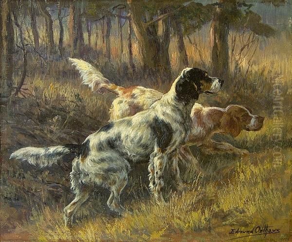 Setters Oil Painting by Edmund Henry Osthaus