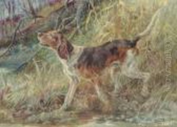 On The Scent Oil Painting by Edmund Henry Osthaus