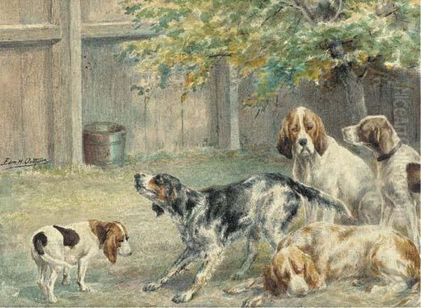 Best Of Friends Oil Painting by Edmund Henry Osthaus