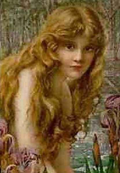 The Water Nymph Oil Painting by Henry Ryland