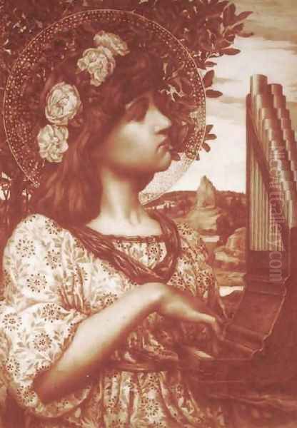 Saint Cecilia I Oil Painting by Henry Ryland