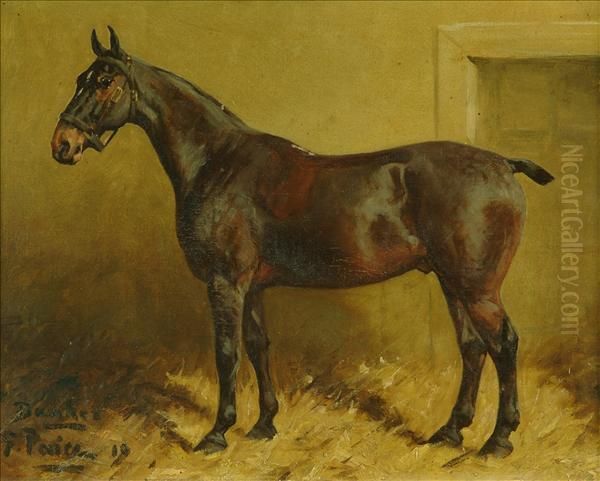 Banker Oil Painting by George Paice