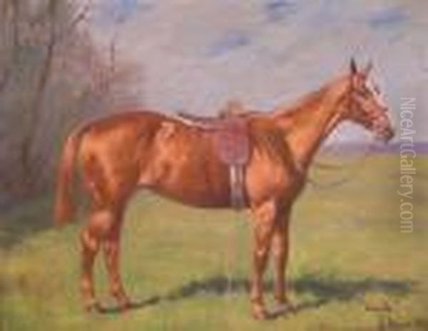 Gamble Oil Painting by George Paice