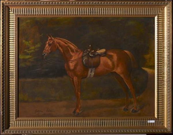 Cavallo Sellato. 1881. Oil Painting by George Paice