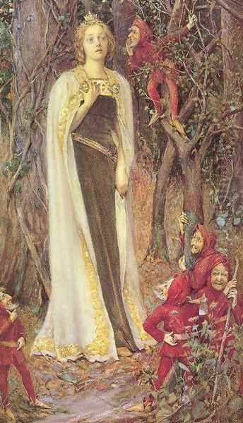 Once upon a Time Oil Painting by Henry Meynell Rheam