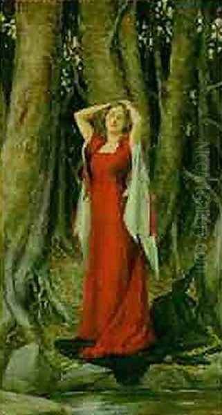 Isolde I Oil Painting by Henry Meynell Rheam