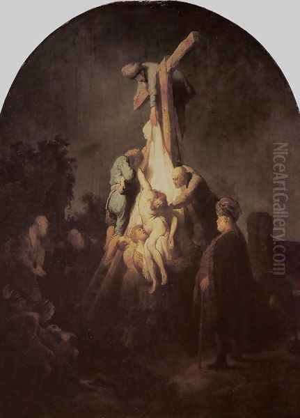 Descent from the Cross Oil Painting by Harmenszoon van Rijn Rembrandt