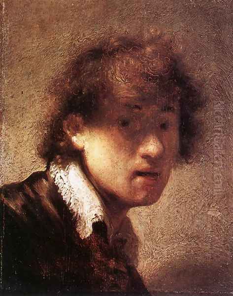 Self-Portrait VI Oil Painting by Harmenszoon van Rijn Rembrandt