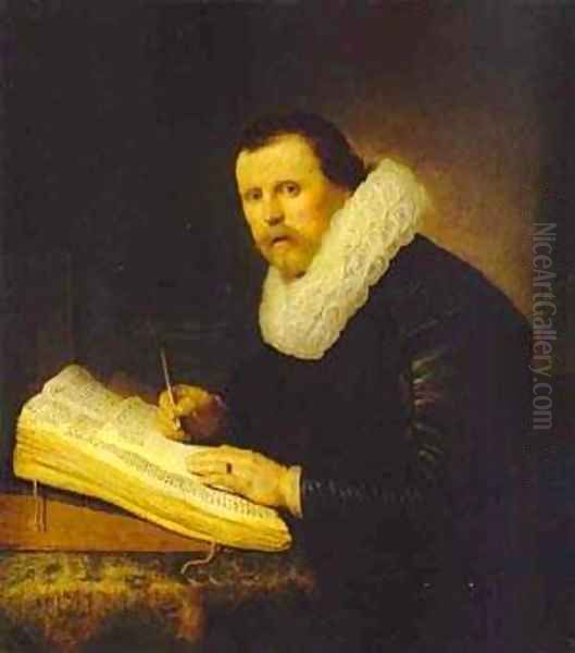 A Scholar 1631 Oil Painting by Harmenszoon van Rijn Rembrandt