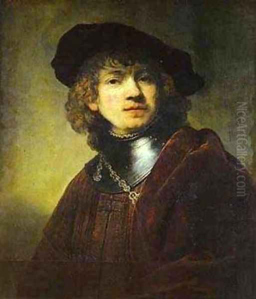 Self Portrait 1634 Oil Painting by Harmenszoon van Rijn Rembrandt