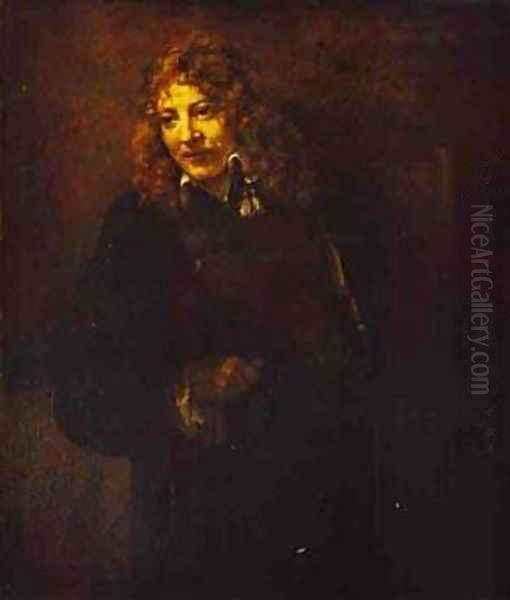 Portrait Of Nicolas Bruyningh 1652 Oil Painting by Harmenszoon van Rijn Rembrandt