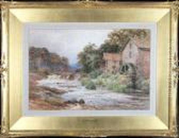 The Old Mill, Killin Oil Painting by Harry Sutton Palmer