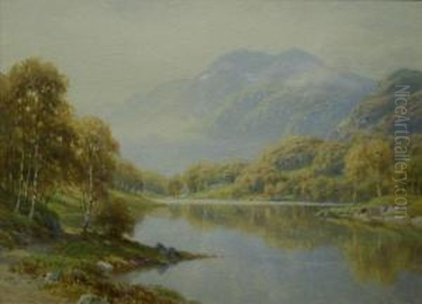 Loch Katrine Oil Painting by Harry Sutton Palmer