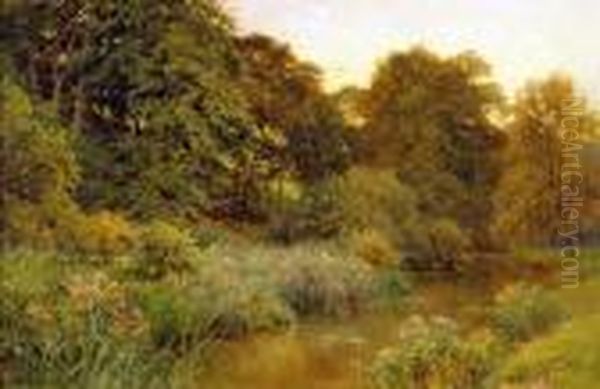 Silent Summerday Oil Painting by Harry Sutton Palmer