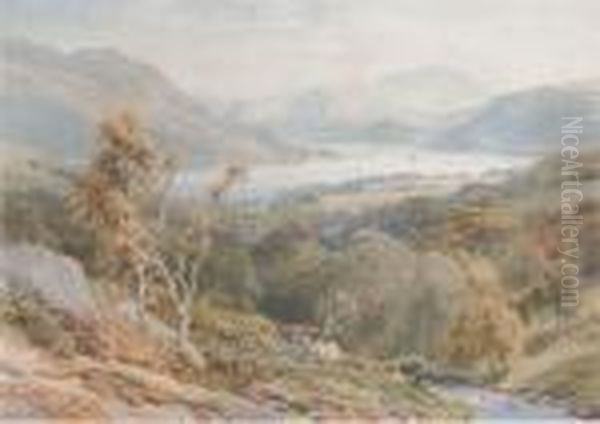 The Lake District Oil Painting by Harry Sutton Palmer