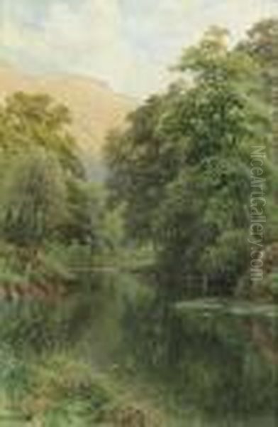 Still Waters Oil Painting by Harry Sutton Palmer