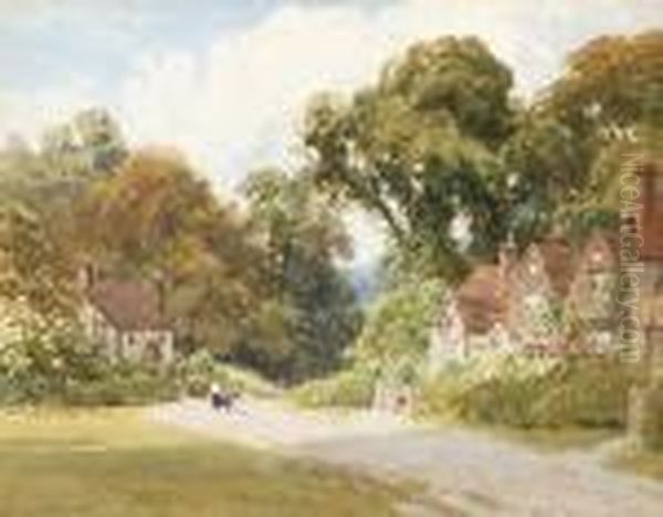 Chenies, Buckinghamshire Oil Painting by Harry Sutton Palmer