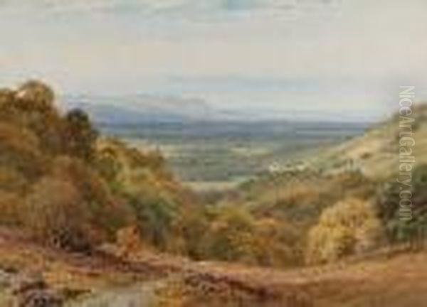 Hindhead, Surrey Oil Painting by Harry Sutton Palmer