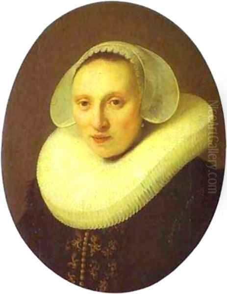 Cornelia Pronck Wife Of Albert Cuyper 1633 Oil Painting by Harmenszoon van Rijn Rembrandt