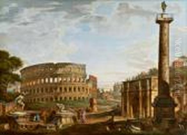 Capriccio Con Il Colosseo E L