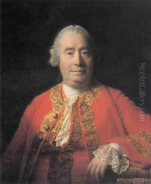 Portrait of David Hume Oil Painting by Allan Ramsay