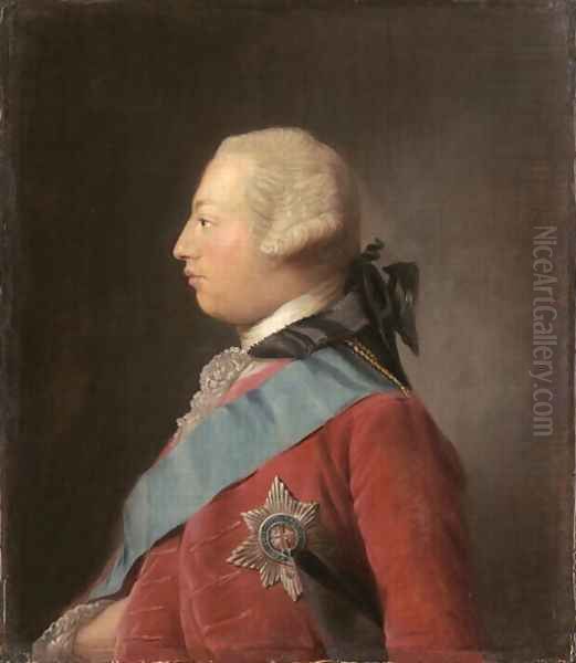 Portrait of King George III Oil Painting by Allan Ramsay