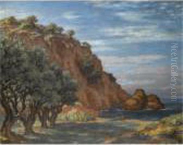 La Ciotat, Provence Oil Painting by Jozef Pankiewicz