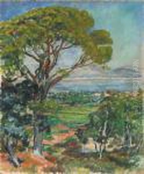 Pinia, 1909 R. Oil Painting by Jozef Pankiewicz