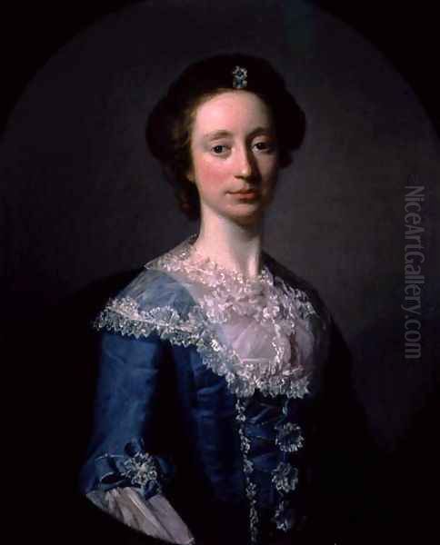 The Countess of Cavan, c.1751 Oil Painting by Allan Ramsay