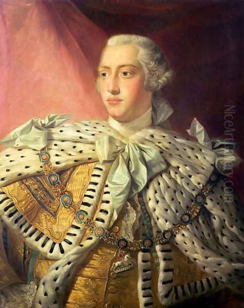 George III, 1762-82 Oil Painting by Allan Ramsay