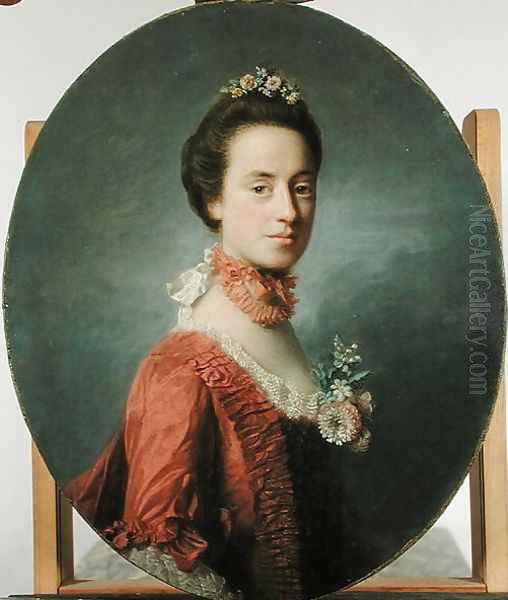 Mary Digges 1737-1829 Lady Robert Manners, c.1756 Oil Painting by Allan Ramsay