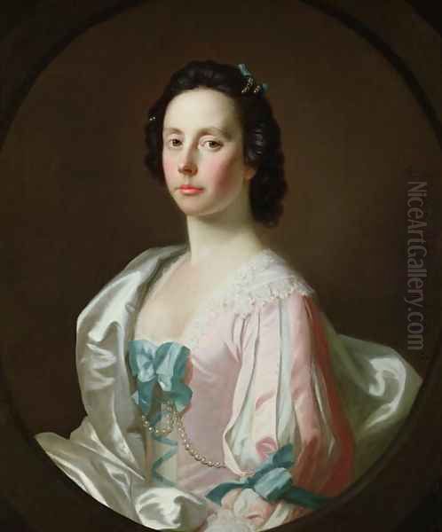 Portrait of Julia Musgrave Oil Painting by Allan Ramsay