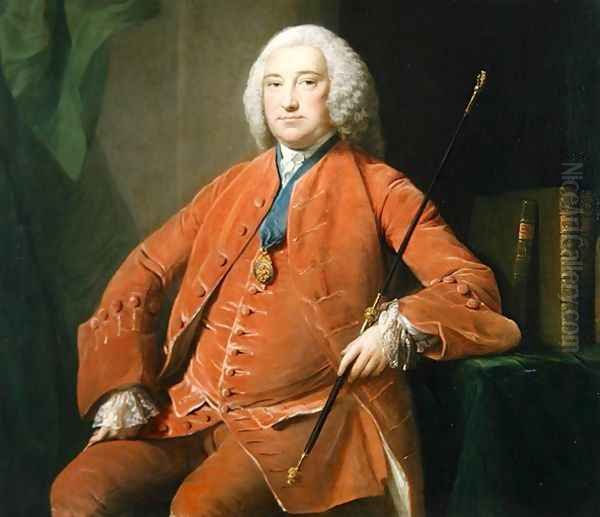 Henry Bellenden, c.1749 Oil Painting by Allan Ramsay