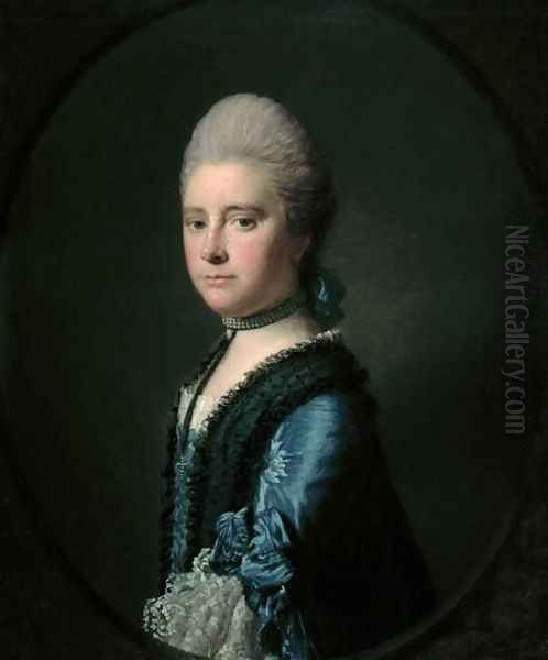 Mrs Tracy Travell Oil Painting by Allan Ramsay