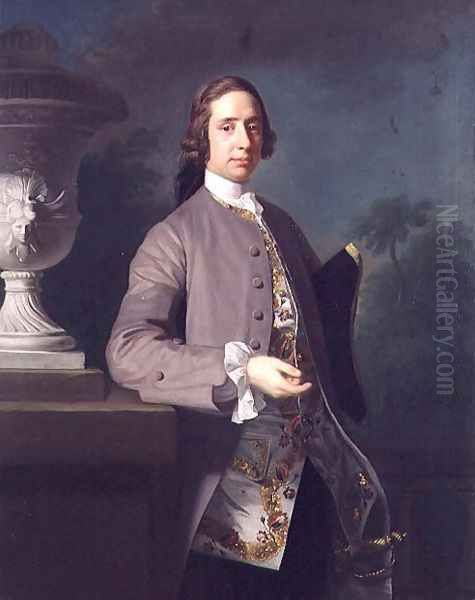 George Bristow, 1750 Oil Painting by Allan Ramsay