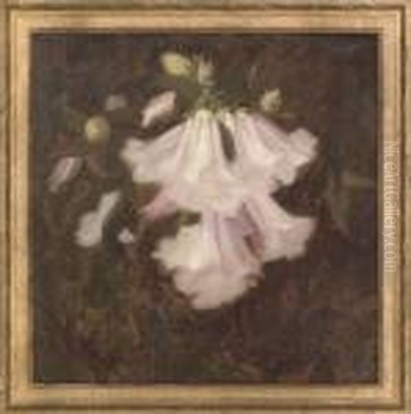 Flower Study Oil Painting by James Stuart Park