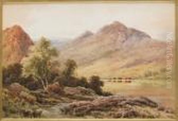 Glen Nevis, Inverness-shire Oil Painting by Henry Hillier Parker