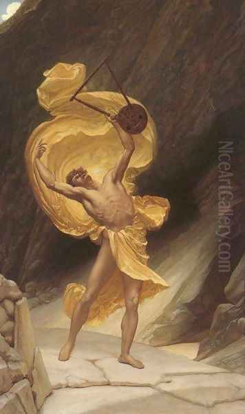 Orpheus returning from the Shades Oil Painting by Sir William Blake Richmond