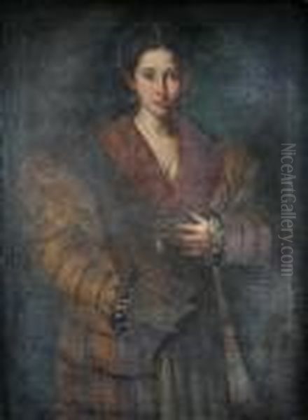 Portrait Of Antea Oil Painting by Girolamo Francesco Maria Mazzola (Parmigianino)