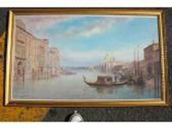 Venise, Le Grand Canal Oil Painting by Paul Pascal