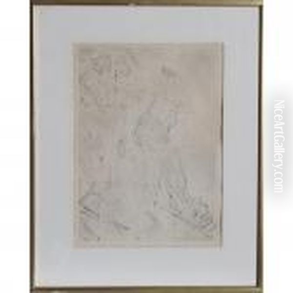 Cinderella Oil Painting by Jules Pascin