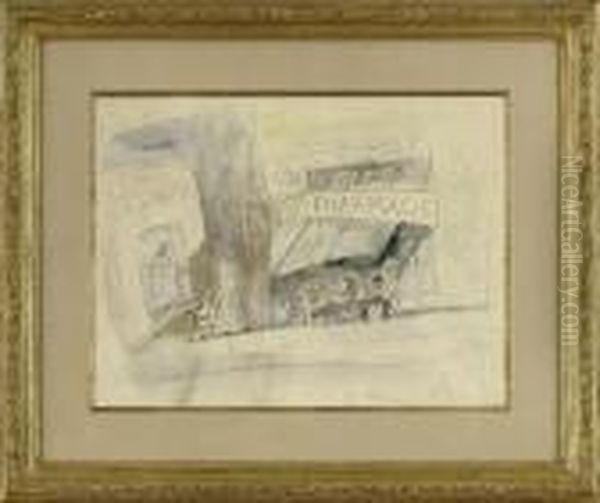 La Pharmacie Oil Painting by Jules Pascin