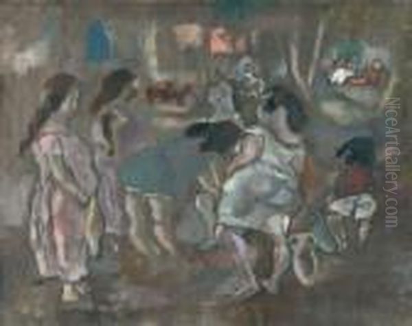 Environs De Tunis Oil Painting by Jules Pascin