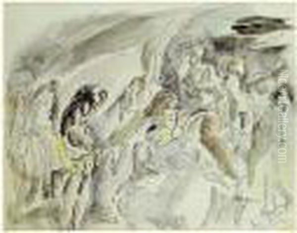 Vidin (bulgarie) - Paris Oil Painting by Jules Pascin