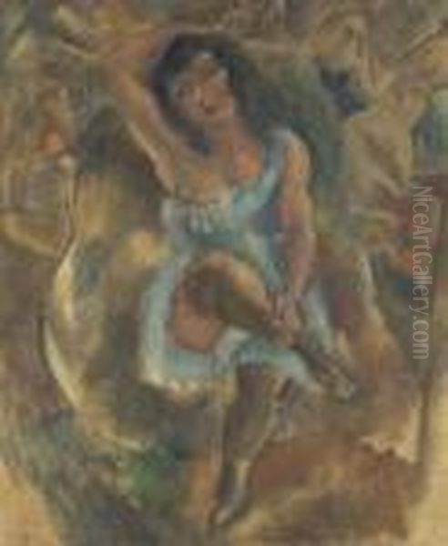 La Havane Oil Painting by Jules Pascin