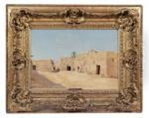 Paesaggio Arabo Oil Painting by Alberto Pasini