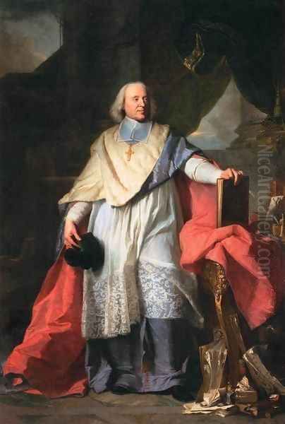 Jacques-Benigne Bossuet Oil Painting by Hyacinthe Rigaud